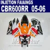 Mükemmel turuncu! 2005 2006 cbr600rr 05 06 cbr 600rr kaporta kiti VYU5 kaporta HONDA CBR 600 RR için Enjeksiyon Kalıplama