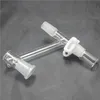 Dropdown Reclaimer Convient aux narguilés en verre 14mm Joints mâles Bongs Conduites d'eau Ashcatcher Livré avec un adaptateur en verre Keck Clip