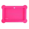 Anti Dust Kids Child Soft Silicone Gummi Gel Case Cover för 7 "7 tum Q88 Q8 A33 A23 Android Tablet PC Mid Gratis Frakt 100 Färgglada