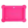 Multi-couleur Anti Poussière Enfants Enfant Doux En Caoutchouc De Silicone Gel Housse Couverture Pour 7 "7 Pouces Q88 A33 A23 Android Tablet pc MID Livraison gratuite 50pcs