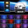 Bluetooth MP3 Magic Crystal Ball KTV Disco Disco Färgrik Laser Stage Lighting Voice LED Magic Ball
