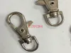 Free shipping 5000pcs/lot 3.8cm Key Rings Lobster Clasps Swivel Trigger Clips Snap Hooks Keychain Key Ring