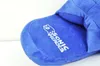 Pantufas Sonic de pelúcia azul Boneca de pelúcia adulto de 11 polegadas Chinelos Sonic de pelúcia