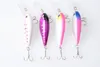 600 pz Richiamo di Pesca Crankbait Esca di plastica dura Acqua Dolce 8 CM 7.2G 6 # GANCI Minnow Crankbait Esca Dura Crappie Attrezzatura da pesca MI081