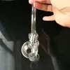 Sigara Boruları Aeecssories Cam Harmanlar Bongs Base ile Yeni Yılan Şeklinde Pot