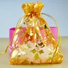 Sacchetti multi -colori organza sacchetti di lussuoso matrimonio di lusso sacchetto regalo gioielli cofagi di sacchetti regalo natalizi sk6128606181