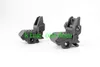 floding back-up polymer sight front and rear hunting Rifle scopes for 20mm rail mount AR15 M4 arisoft