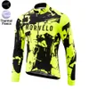 2024 Morvelo Pro Team Winter Fleece WindProof Cycling Jacket Wind Thermal Mtbバイクコートメンズウォームアップジャケット