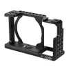 Livraison gratuite Cage de caméra vidéo Stabilisateur de caméra de protection pour Sony A6000 A6300 NEX7 ILDC pour monter la lumière du trépied du moniteur de microphone