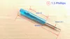 Good Qulity Blue Screwdriver 0.8 Pentalobe /1.5,2.0 Phillips / 1.5 Straight Screwdrivers Tools for i Phone Phone Repair 1000pcs/lot.