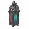 Cheap sale Black White Metal candle holders Iron lantern For Wedding Favors Gift Home Decorations Supplies