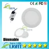 DHL Dim Dim Yuvarlak LED Panel Işık SMD 2835 3 W 9 W 12 W 15 W 18 W 21 W 25 W 110-240 V LED Tavan Gömme Aşağı Lambası SMD2835 Downlight