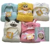 Baby Blankets cartoon animal Blanket infant Swaddling kids Animal Hooded cloak 18 styles bath towel 96*76cm C2491