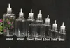 PET -plastdroppsflaskor 5 ml 10 ml 15 ml 20 ml 30 ml 50 ml Klar eliquid ejuice -flaskor f￶r oljekominer