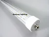 led tube lights 3000K 4000K 8ft fa8 V Shape Light bulb T8 2.4M 72W For cooler door LED shop lights AC100-305V