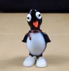 Pingvin populär stil handblåst glas rök rökning hand djur rörrör sked höjd: 4,7 tum