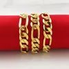 8mm*60cm 24k gold plated male gold plated necklace men jewelry alluvial elegant vintage golden chain jewelry