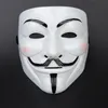 V Mask Maschere mascherate per Vendetta Anonymous Valentine Ball Party Decoration Full Face Halloween Super Scary Party Mask