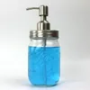 DIY Rust Proof Mason Jar Soap Dispenser Pump Lid And Collar For Mason Liquid lotion Pump HY-01B