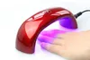 DHL Nageltrockner 9W LED Mini tragbare Aushärtungslampe Regenbogenförmige Maschine für UV-Gel-Nagellack Nail Art Tools Mini-Nageltrockner