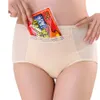 Partihandel-menstruation Underkläder Skydd Kvinnor Tränar Ladies Solid Färg Menstruationscykel Kvinnor Intimates Bamboo Panties