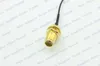 50 pcs\lot Antenna Converter UFL/IPX to 13 Teeth Lengthened SMA Female Connector 40cm 1.13 Pigtail Extension Cable Free Shipping