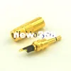 50 teile/los 2,5mm mono Stecker vergoldet Löten Jack Anschlüsse Audio Video kopfhörer Stecker Adapter Kostenloser Versand