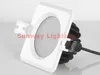 2015 New Recessed Downlight LED Square 5W 7W 9W 12W 15W Dimmable Round LED Down Lights IP65 Waterproof AC 85-265V DHL Free Shipping