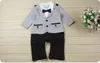 2019 Herbst Babyspielanzug Jungen Gentleman Langarm Strampler Kinder Entspannung Modellierung Klettern Kleidung Kinder Overalls Babykleidung GR14