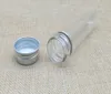 100pcs/lot 30ml transparent cylindrical pet tube bottle mask powder paste capsule candy stationery plastic bottle cosmetic package