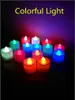 3,5*4,5 cm LED Tealight velas de té luz sin llama con pilas boda fiesta de cumpleaños decoración navideña J082002 #