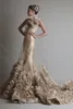 2019 Luksusowe długie Krikor Jabotian Sukienki wieczorne Sukienki Backless One ramię cekinowa formalna sukienka na imprezę balową MA2473691