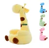 Dorimytrader 28 '' / 70cm jätte fylld mjuk plysch söt stor tecknad giraff hjort barn soffa tatami, 4 färger, gratis frakt dy60511