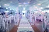 new Elegant wholesale wedding aisle decorations metal pillars/wedding flower pillar/wedding walkway wedding crystal pillars