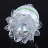 Hot Items Colorful Lotus Flower 3W E27 LED RGB Auto Rotating Bulb Stage Light Christmas Xmas Party Lamp bar lights high quality