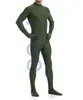 Wholesale-New Sexy Lycra Spandex Zentai Body Suit Bodysuit Headless No Hood Catsuit / Back Zipper Onesies Leotard