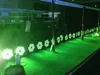 LED Çok Par Can Par 64 Kapalı Led Yıkama DJ ışık 18X15W RGBAW 5-in-1 DJ parti sahne aydınlatma