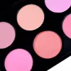 DHL 2016新しいプロのブラッシュパレット10色の化粧品の赤面メイクアップぼうえ家の粉のパレットがロゴ