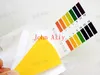 Hot! 1000sets nya anländer 1Set 80 remsor pH Testpapper, vatten pH Test Fullständig sortiment pH 1-14 Litmus Strips Kit Testing Gratis frakt