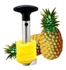 Kolay Mutfak Ananas Dilimleme Topa Soyucu Kesici Bıçak Paslanmaz Çelik Mutfak Meyve Araçları Yemek Kesici Araçları