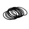 Wholesale-20pcs Fashion Girls Tiny Hair Accessary Ponytail Holder Elastic Hair Bands Black Color