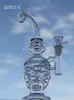 Juni nya glas bong fab ägg bongs original FABERGE Egg Water Pipe Recycler Bongs Oil Rig Dabs Glass Bongs