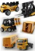 DIY Truck Toy, Educational Truck Series Model, 5 Kinds of Trucks, Proportion 1:50, Precision Super Simulation Vehicles for Gifts, Collecting