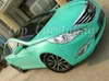 Matt Tiffany Blau Vinyl Auto Wrap Film Mit luftfreigabe Matt Mint Vinyl Für Fahrzeug Verpackung Aufkleber Foile 1,52x30 mt / Rolle (5ftx98ft)