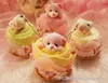 2016 New Lovely Teddy Bear Cake Towel 30 * 30cm mini asciugamano Matrimonio Natale San Valentino regali di compleanno Baby shower favori souvenir regalo