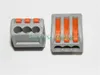 200 pezzi 250 V / 24 A push pin morsettiere di tipo elettrico wago222-413 serie 3 pin