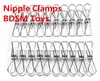 bdsm labia clamp nipple torture clamps Clips breast bondage gear Slave Trainer adult Sex Toys 10pairlot2104318