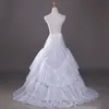 2016 New White 3 Layers Cathedral Train Petticoats Wedding Dress Underskirt Ball Gown Petticoats 2015 Bridal Accessories Petticoat3285707