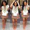 Dresses Wholesale2015 Fashion Women Traditional African Print Dashiki Dress Short Sleeve Party Dress