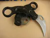 Бесплатная доставка 6.5 '' новый коготь Karambit 440c лезвие алюминиевая ручка быстрая открытая линия замок складной карманный нож VTC02